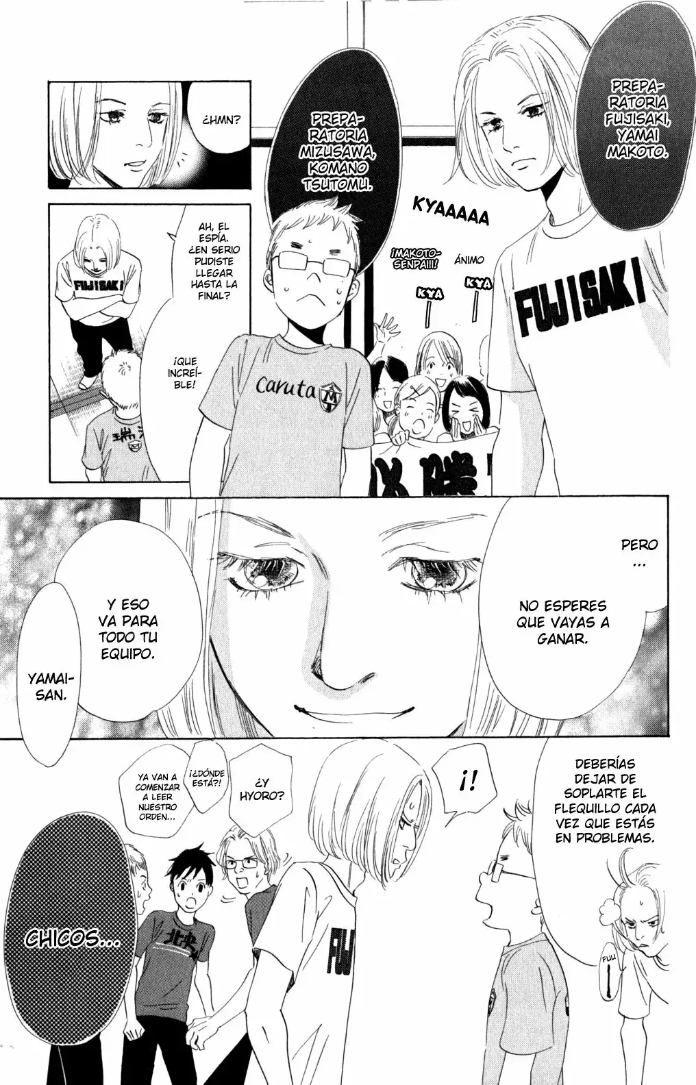 Chihayafuru capítulo 76, página 28