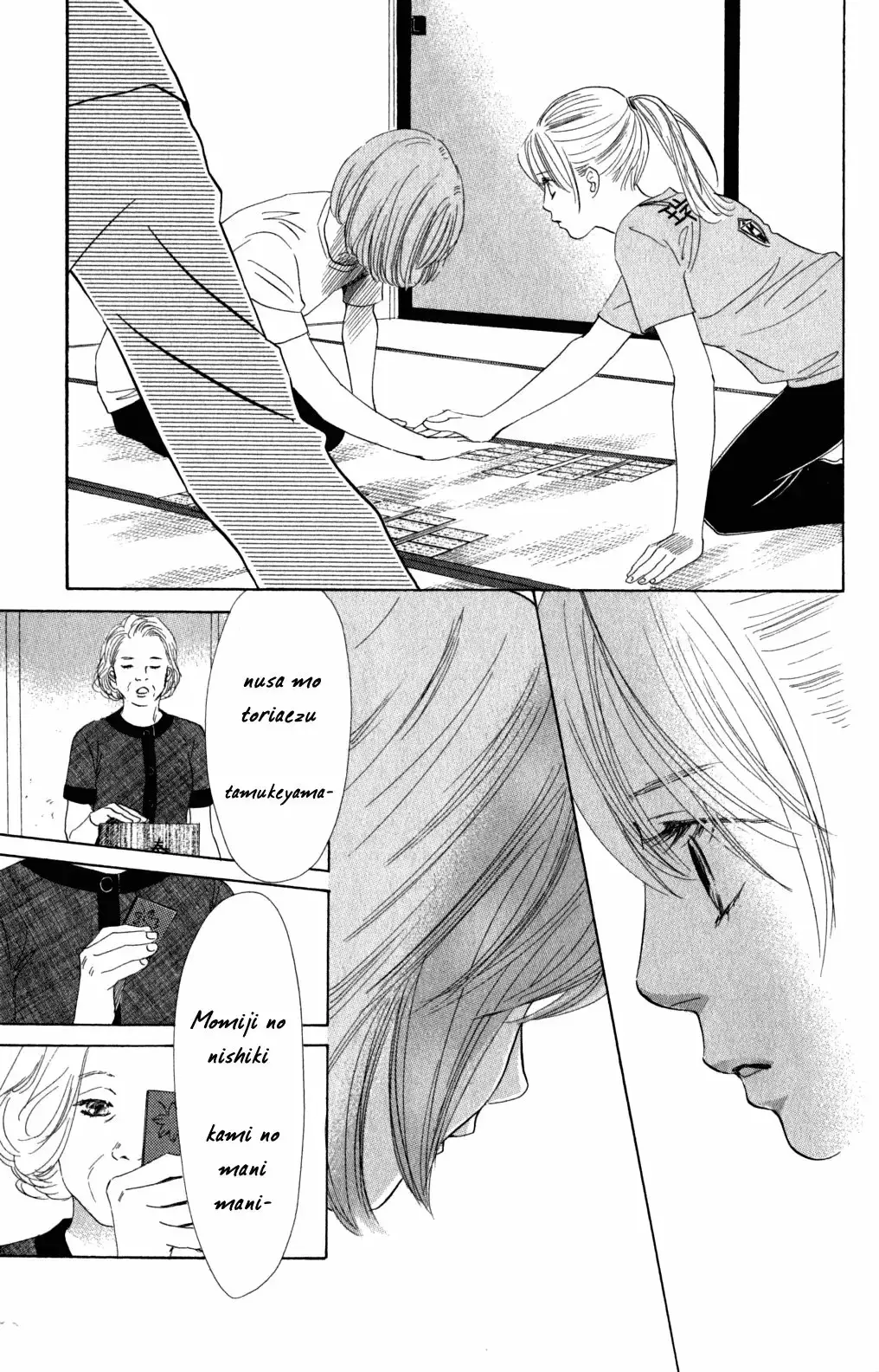 Chihayafuru capítulo 77, página 28
