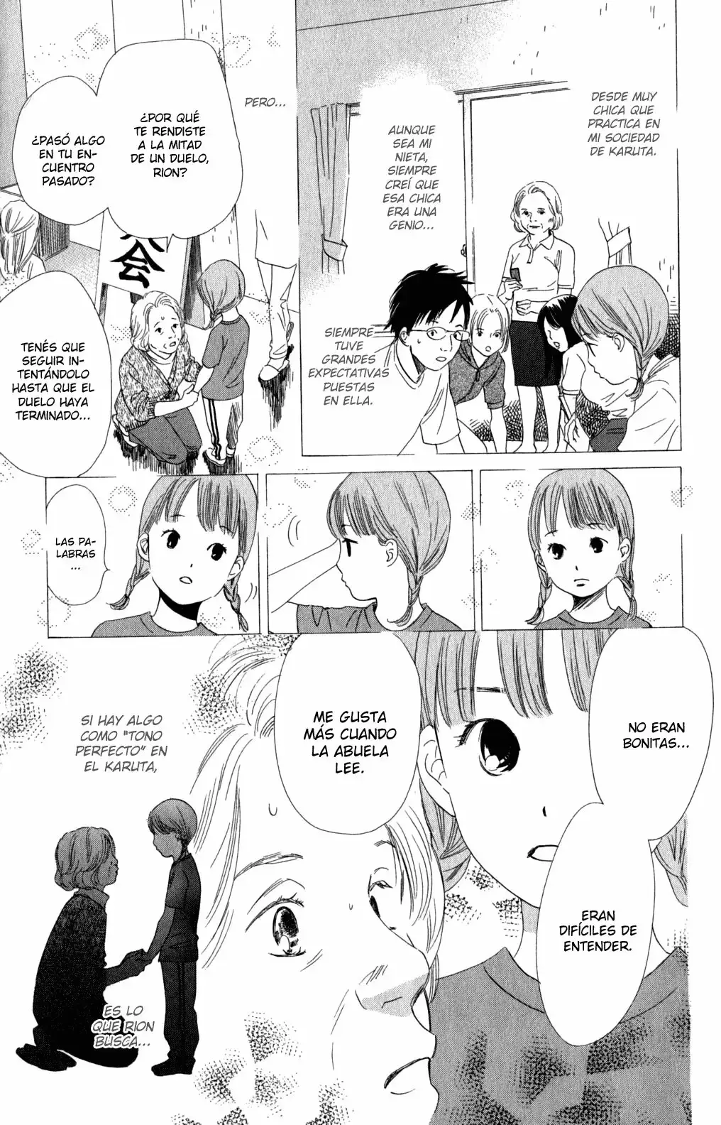 Chihayafuru capítulo 78, página 17