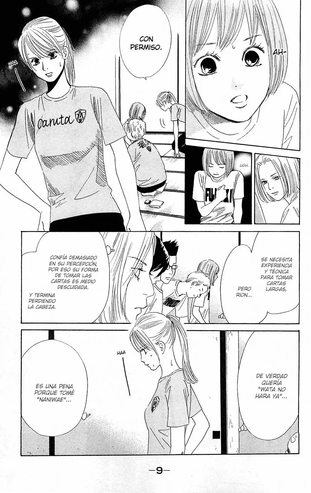 Chihayafuru capítulo 79, página 8