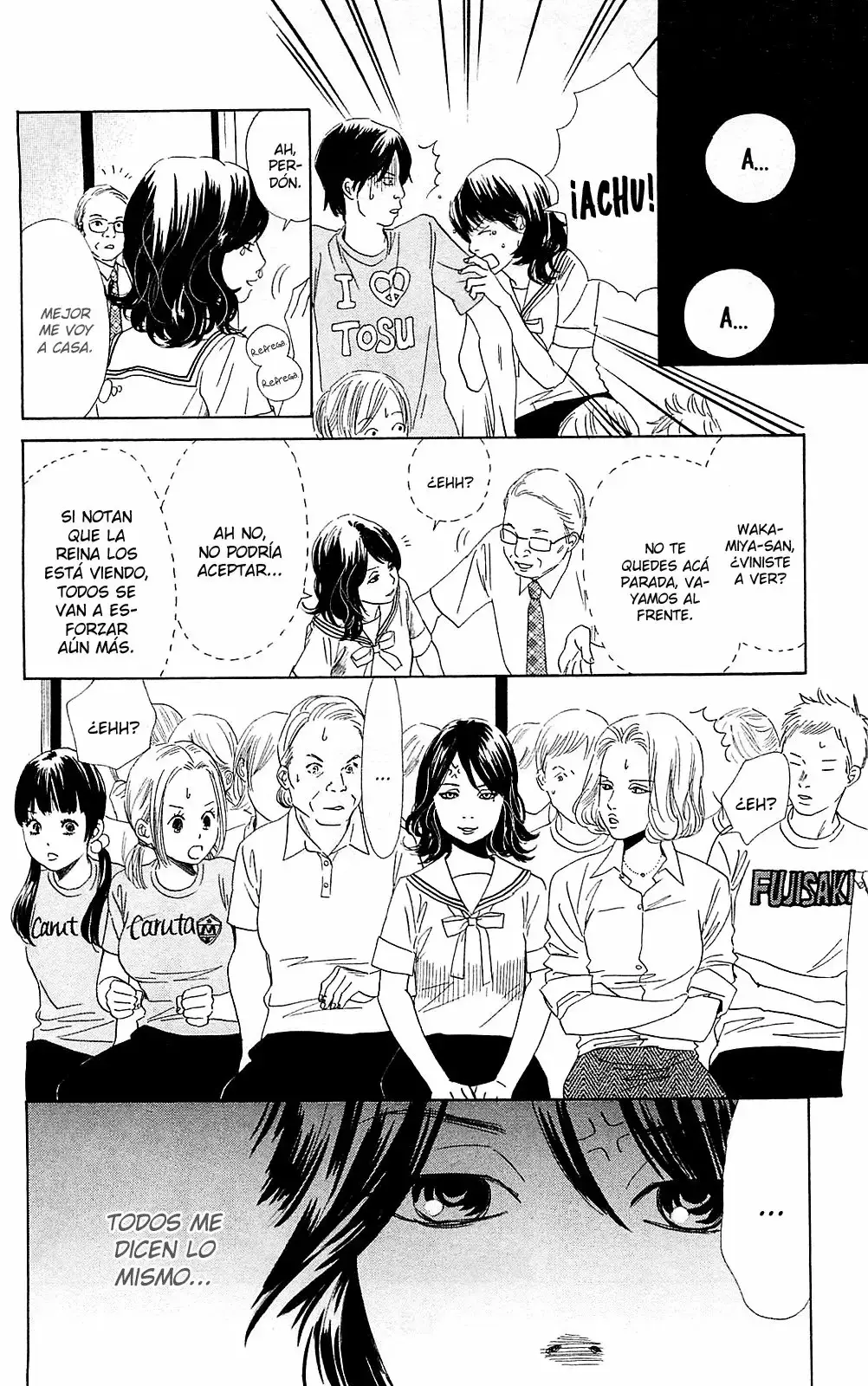 Chihayafuru capítulo 79, página 15