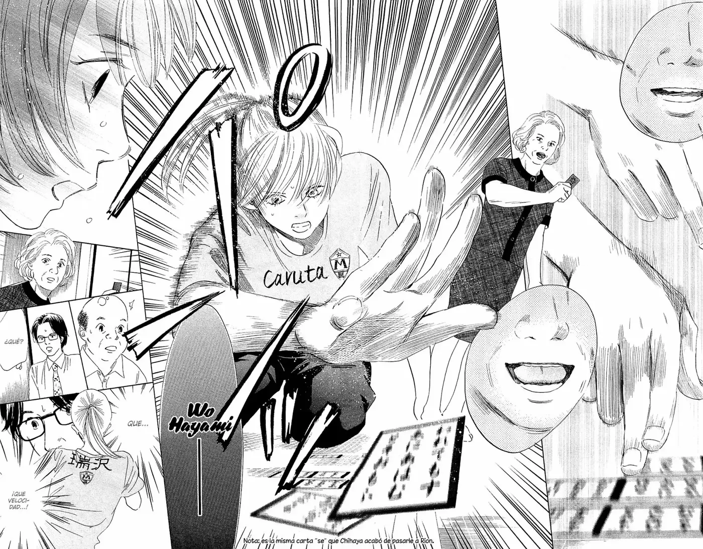 Chihayafuru capítulo 79, página 27