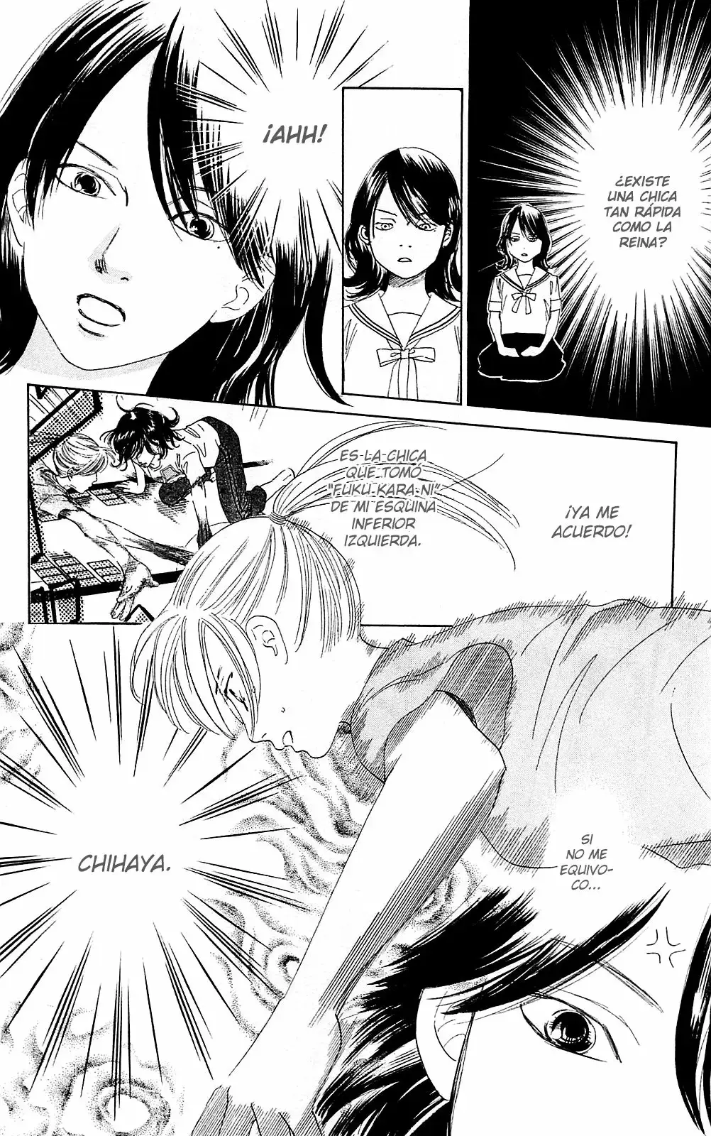 Chihayafuru capítulo 79, página 28
