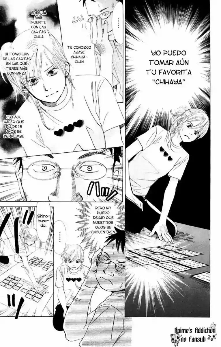 Chihayafuru capítulo 8, página 15