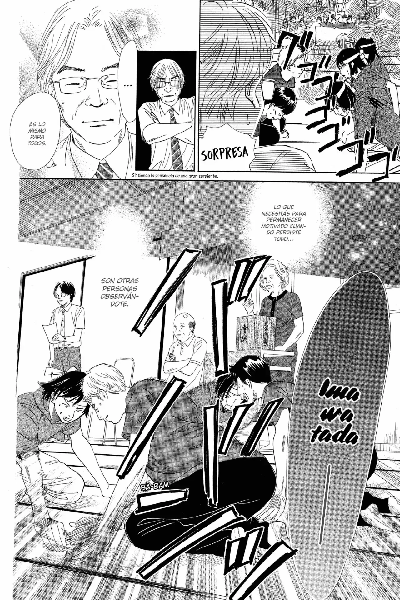 Chihayafuru capítulo 81, página 8