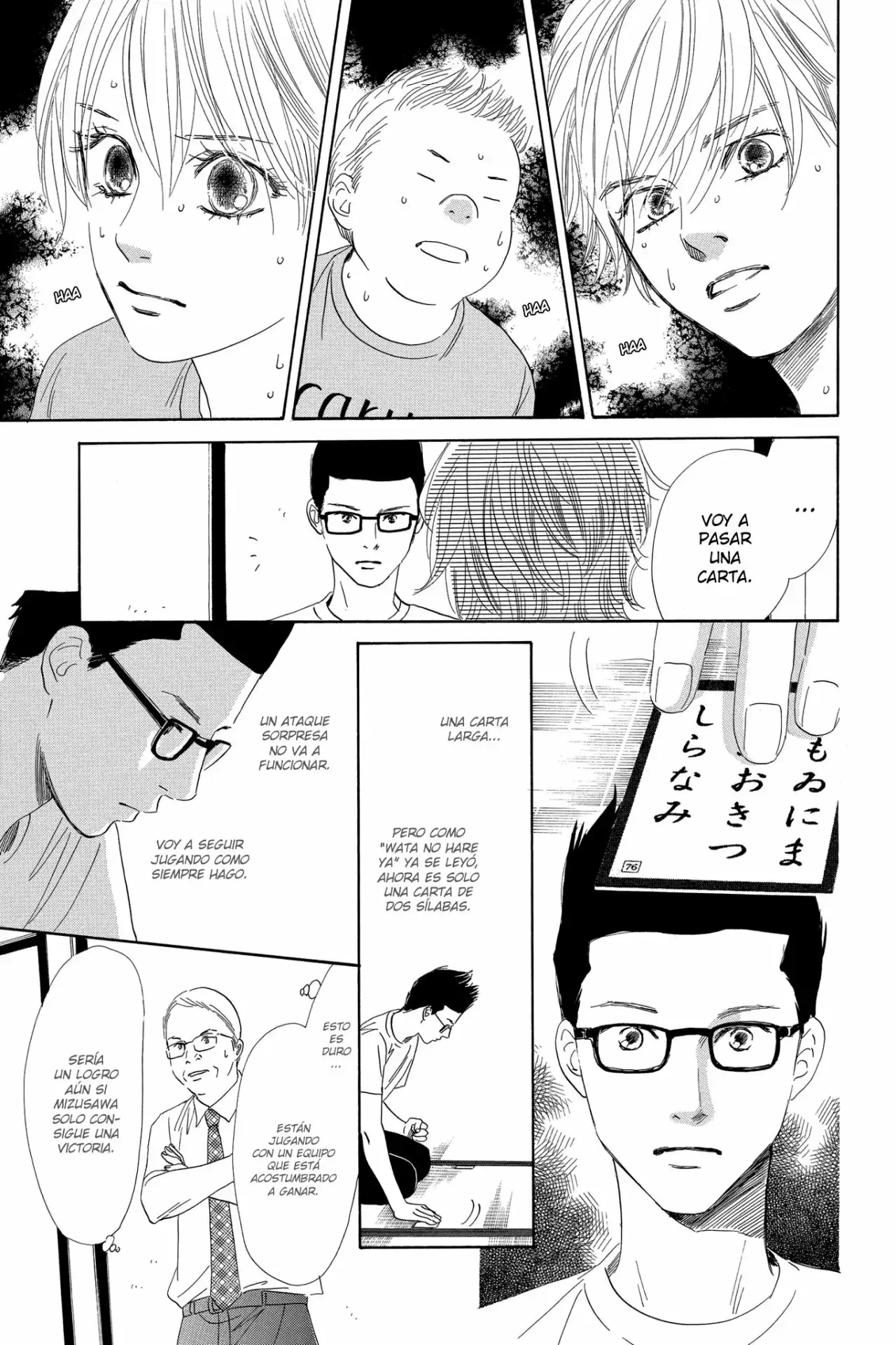 Chihayafuru capítulo 81, página 30