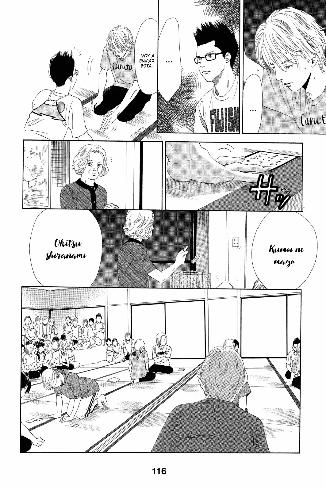 Chihayafuru capítulo 82, página 9