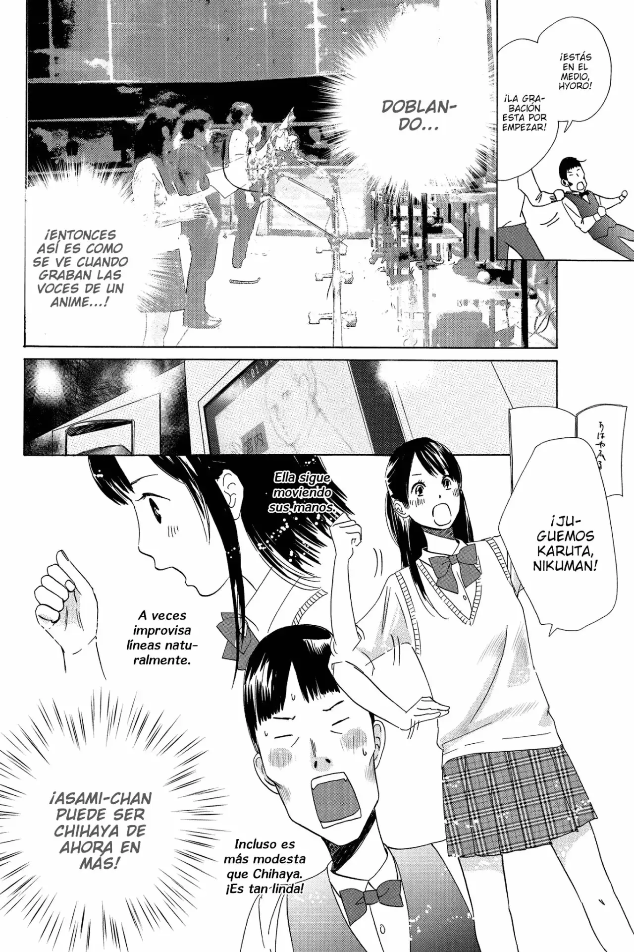 Chihayafuru capítulo 83.5, página 4