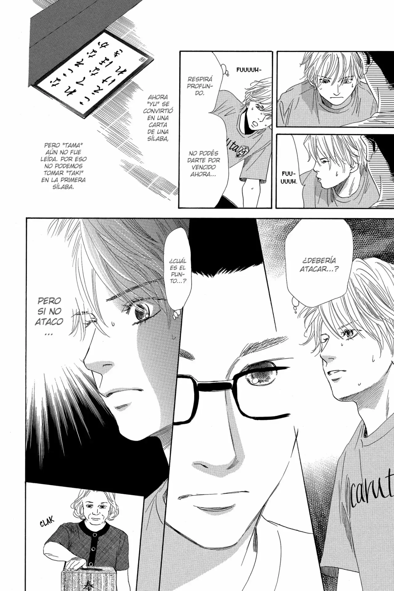 Chihayafuru capítulo 83, página 6