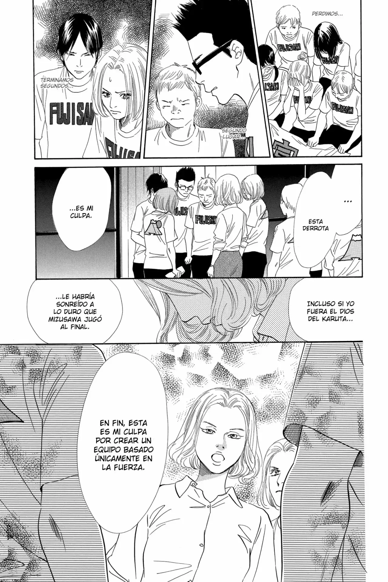 Chihayafuru capítulo 83, página 21