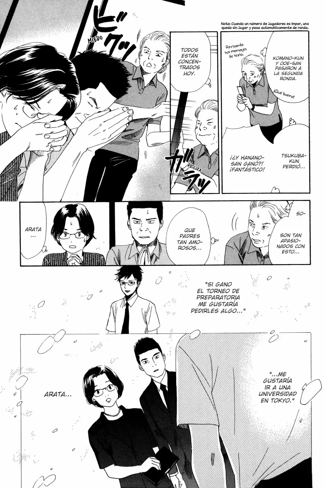 Chihayafuru capítulo 86, página 18