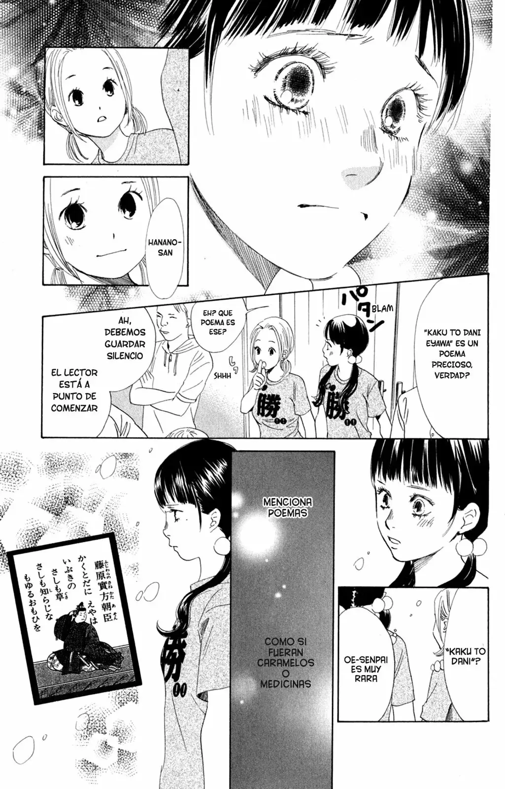 Chihayafuru capítulo 90, página 8