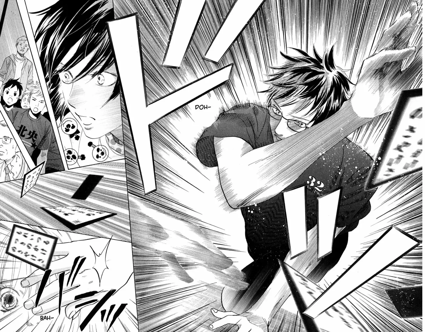 Chihayafuru capítulo 90, página 28