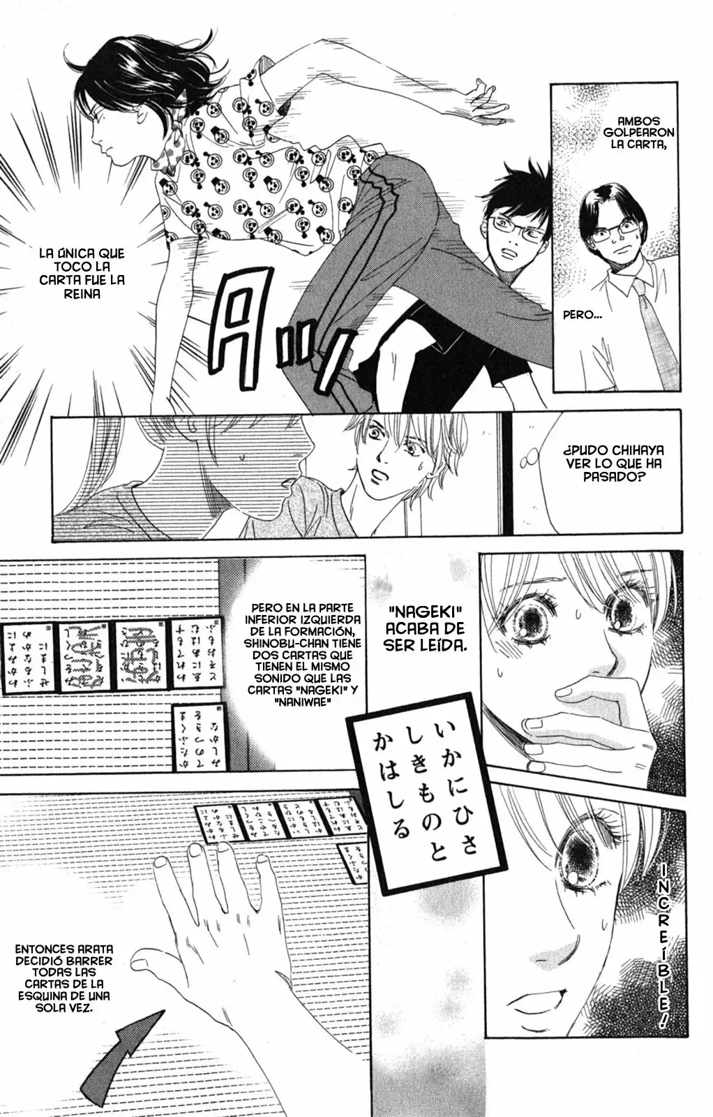 Chihayafuru capítulo 91, página 18