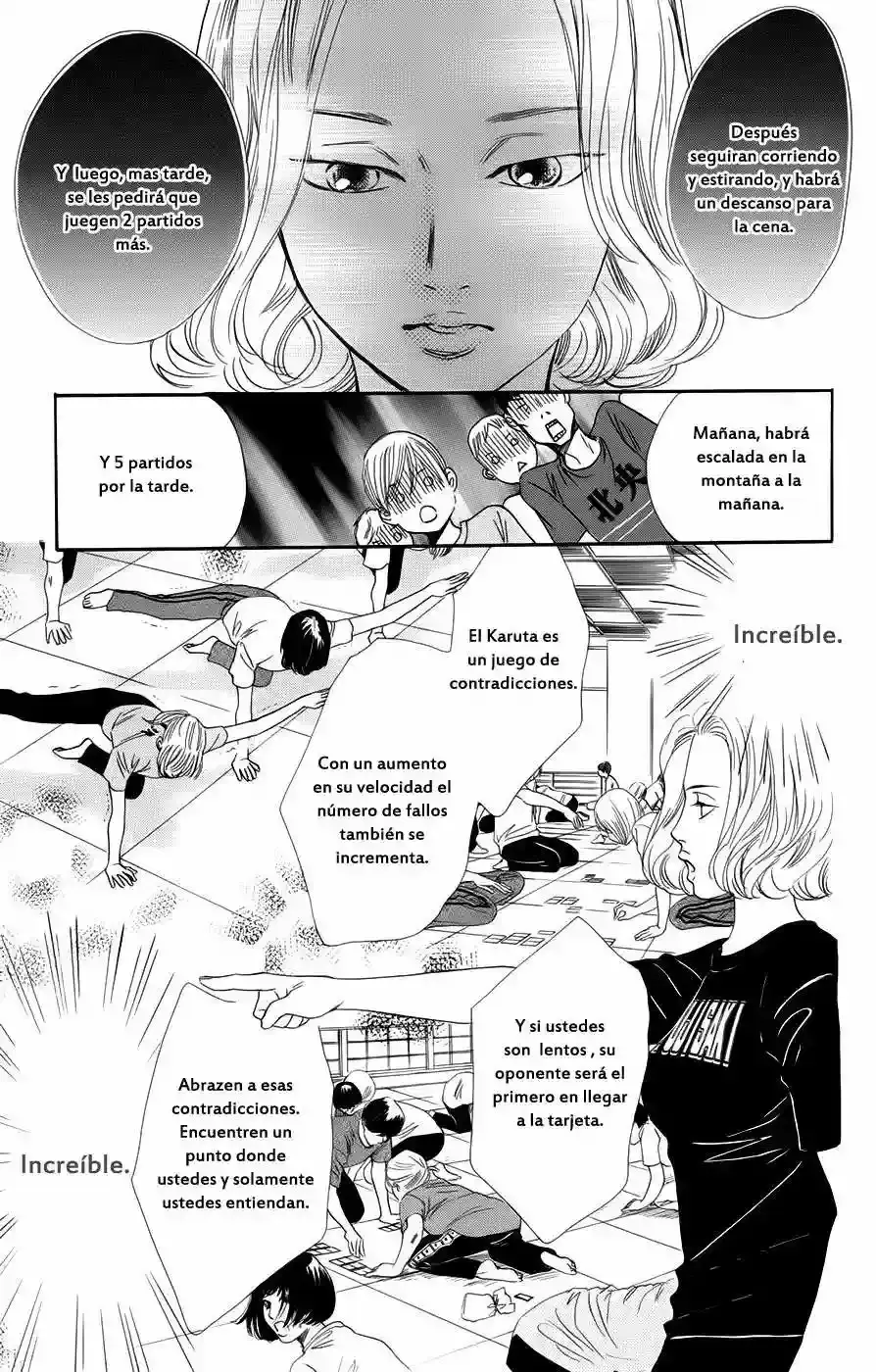 Chihayafuru capítulo 93, página 18