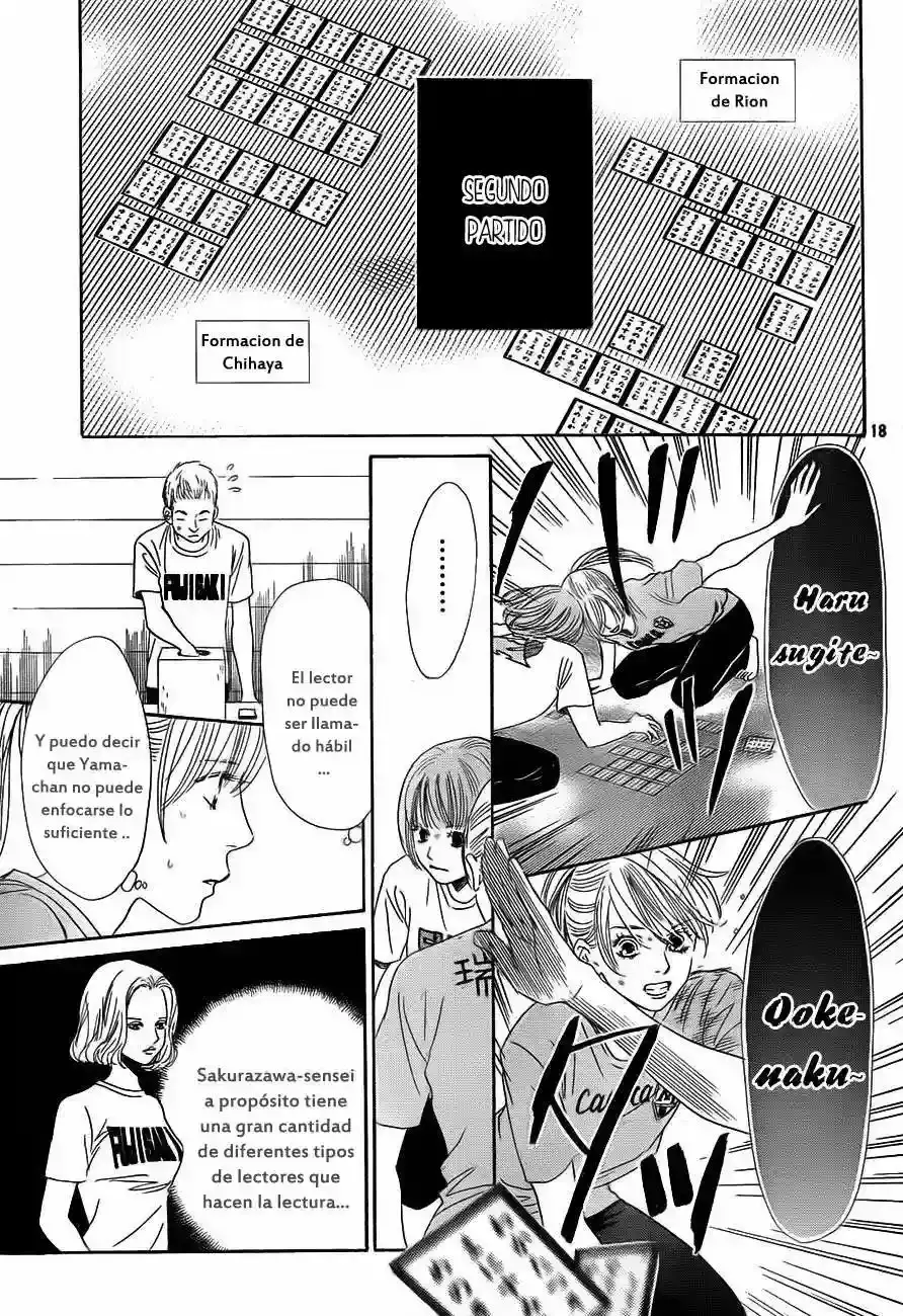 Chihayafuru capítulo 94, página 20