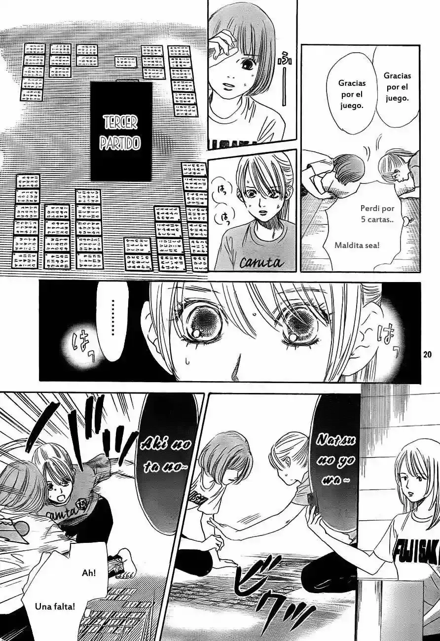 Chihayafuru capítulo 94, página 22