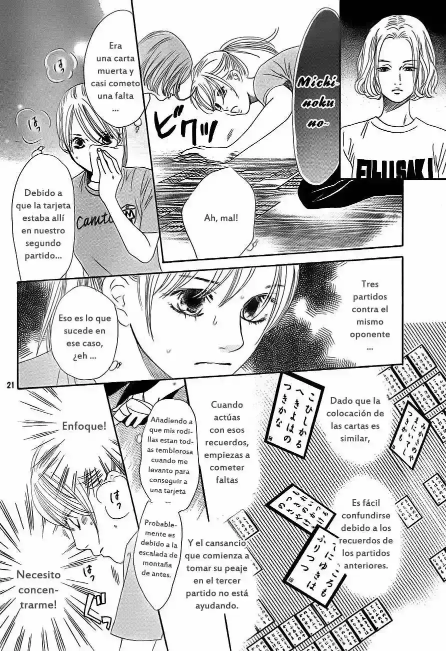 Chihayafuru capítulo 94, página 23