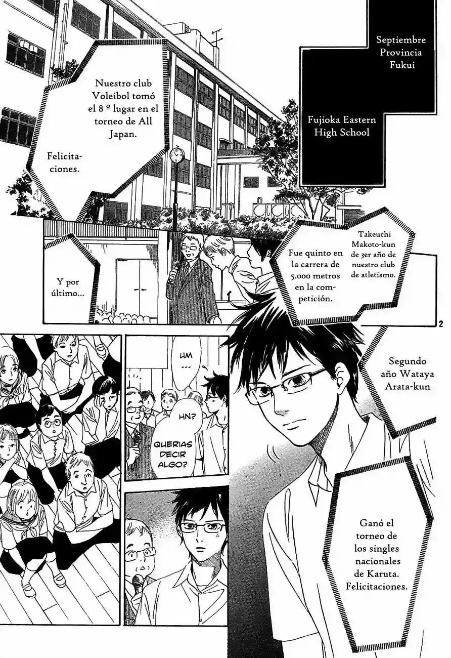 Chihayafuru capítulo 95, página 4