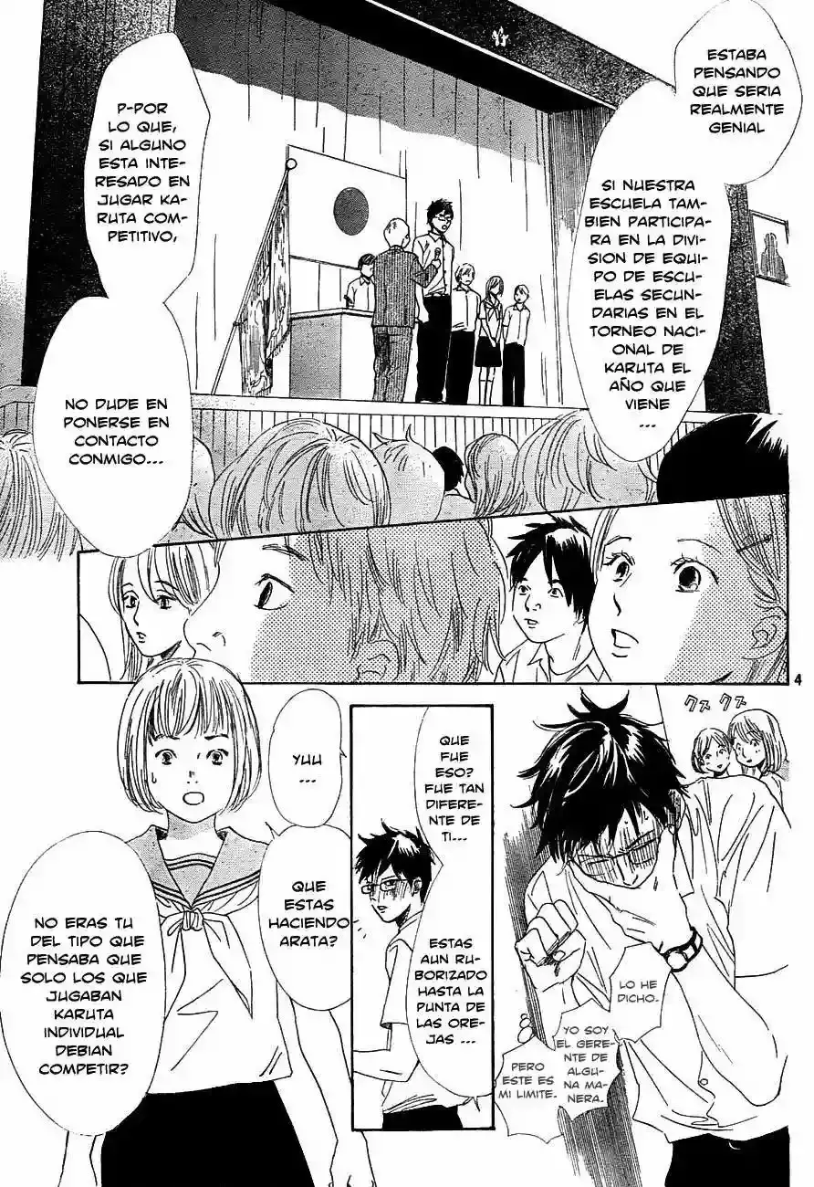 Chihayafuru capítulo 95, página 6