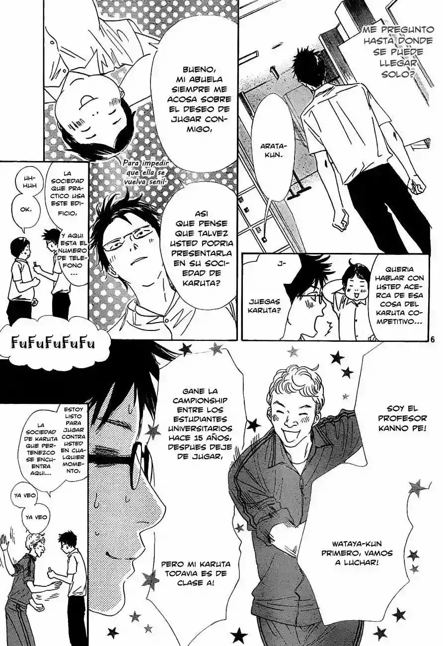 Chihayafuru capítulo 95, página 8
