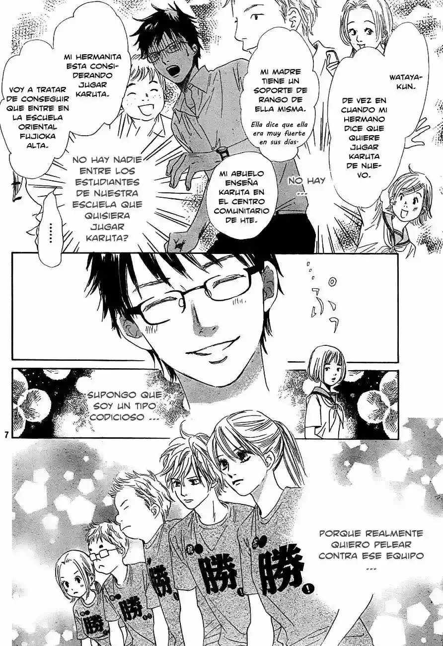 Chihayafuru capítulo 95, página 9