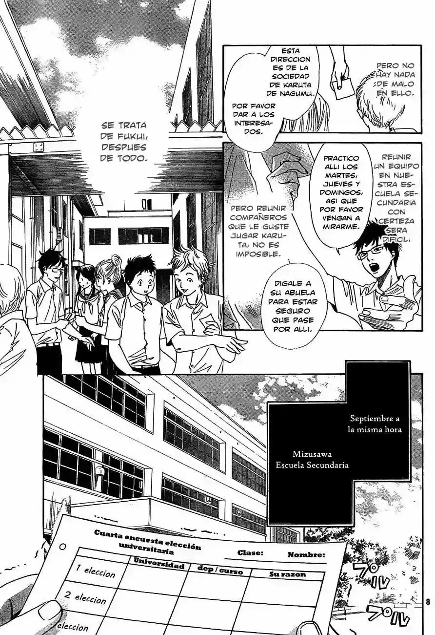 Chihayafuru capítulo 95, página 10
