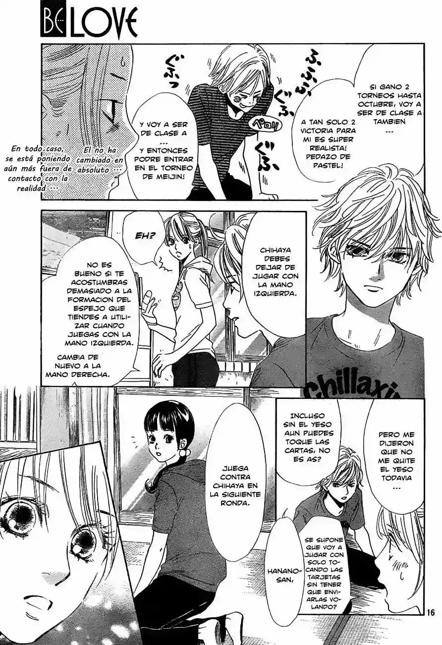 Chihayafuru capítulo 95, página 18