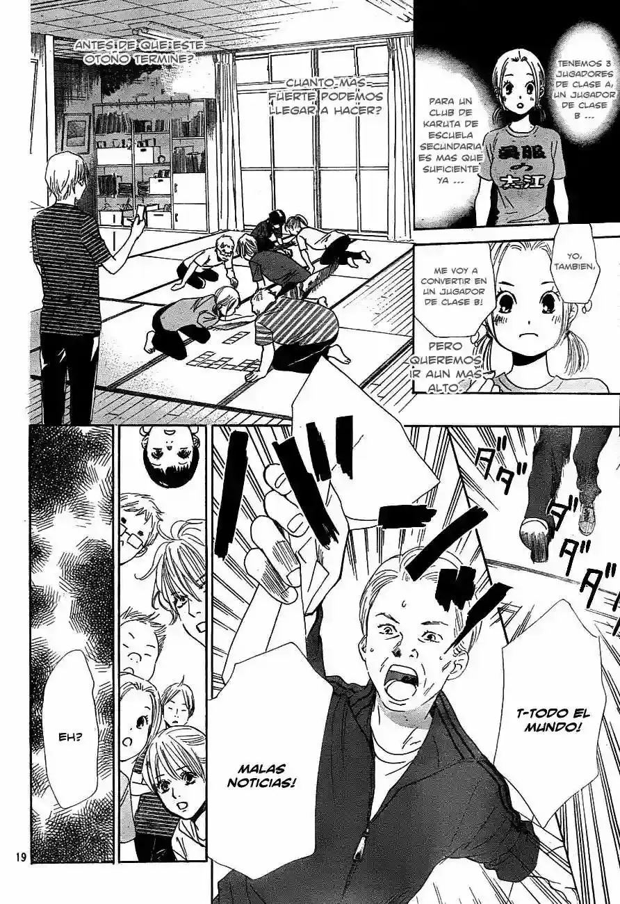 Chihayafuru capítulo 95, página 21