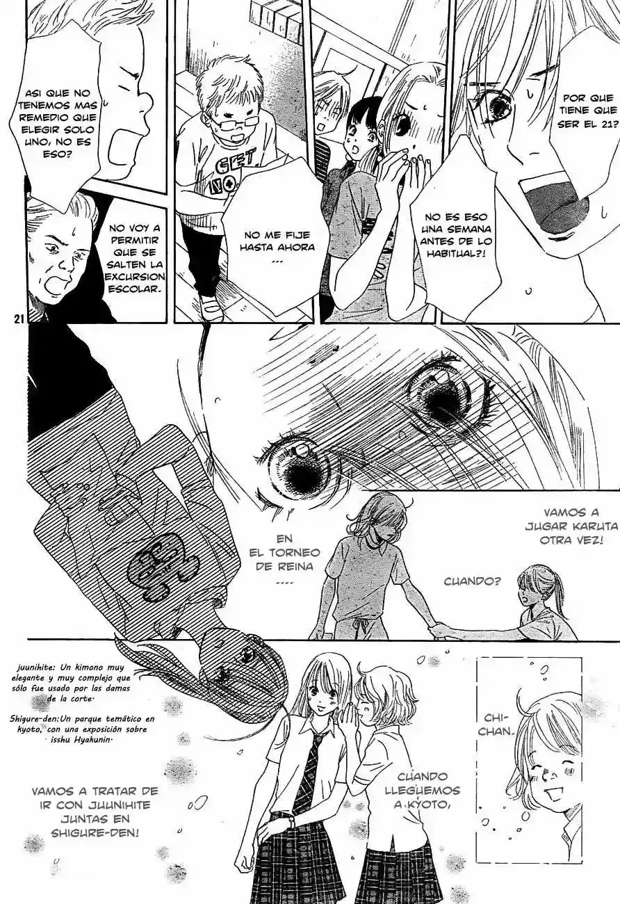 Chihayafuru capítulo 95, página 23
