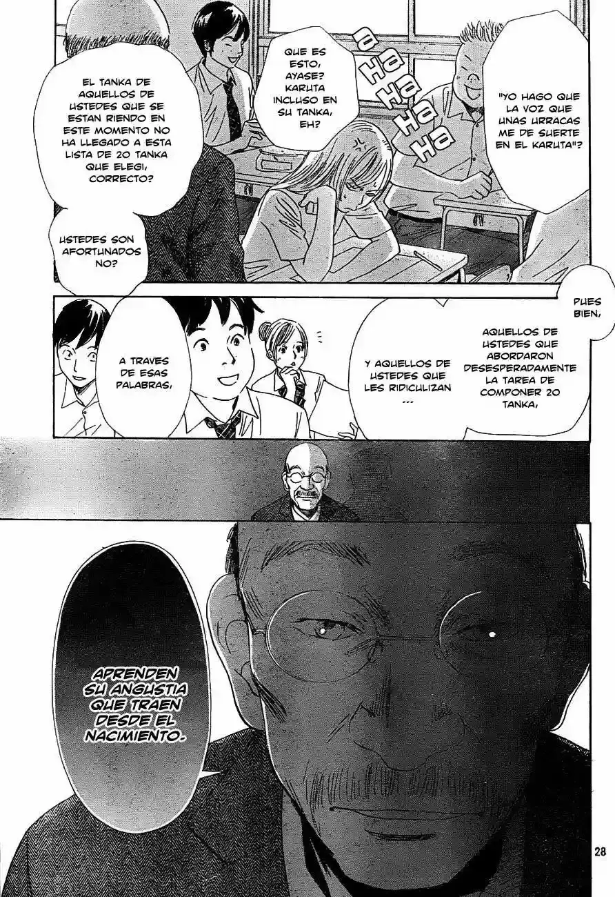 Chihayafuru capítulo 95, página 30