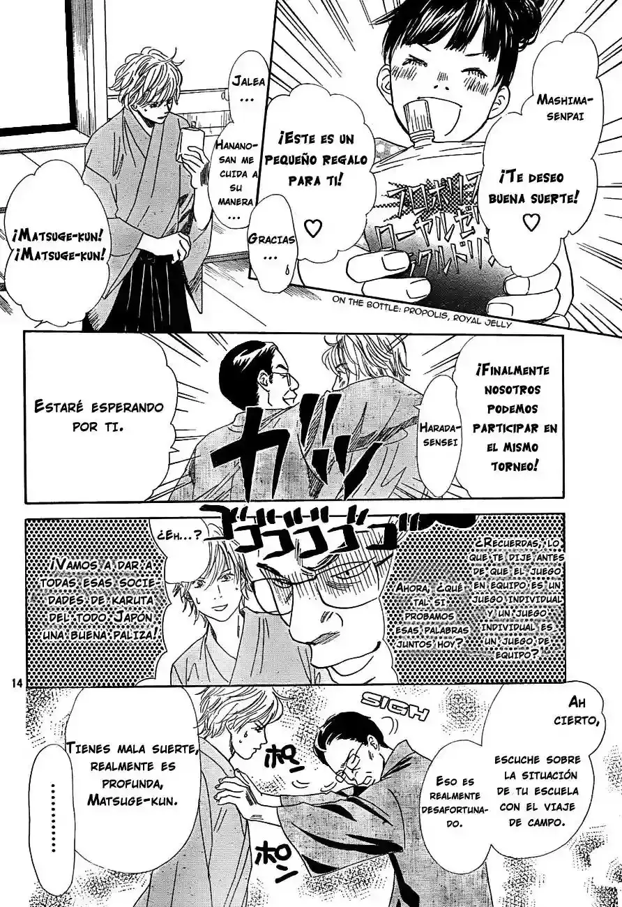 Chihayafuru capítulo 96, página 14