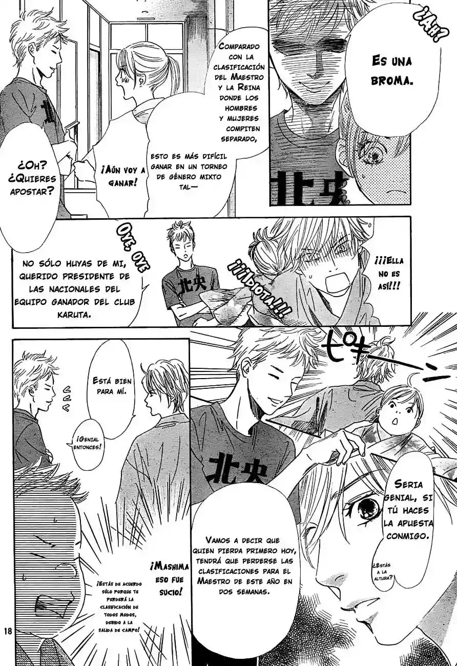 Chihayafuru capítulo 96, página 18