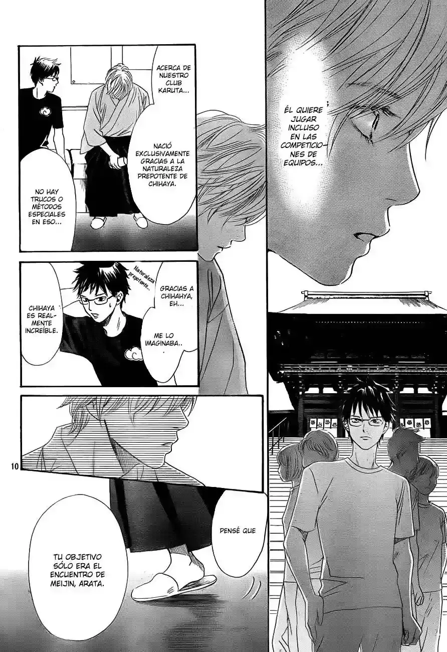Chihayafuru capítulo 97, página 11