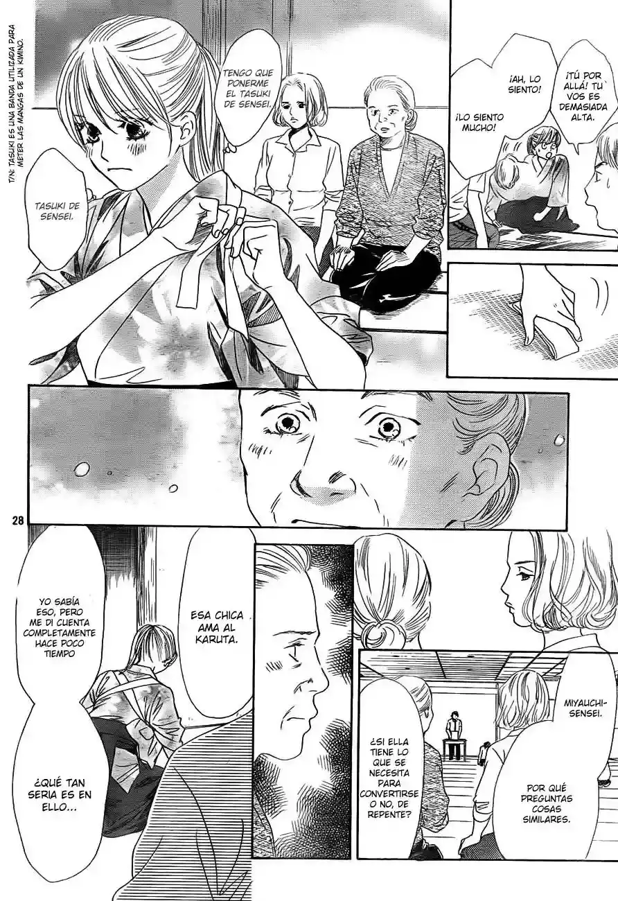 Chihayafuru capítulo 97, página 29