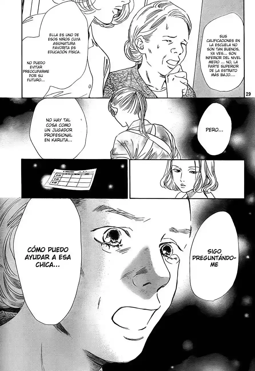 Chihayafuru capítulo 97, página 30