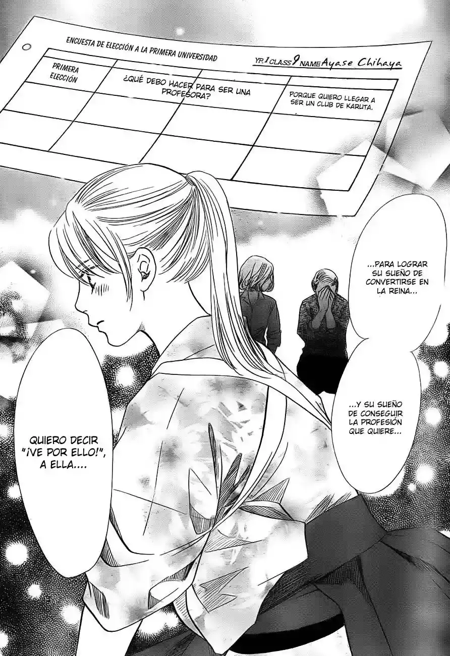 Chihayafuru capítulo 97, página 31
