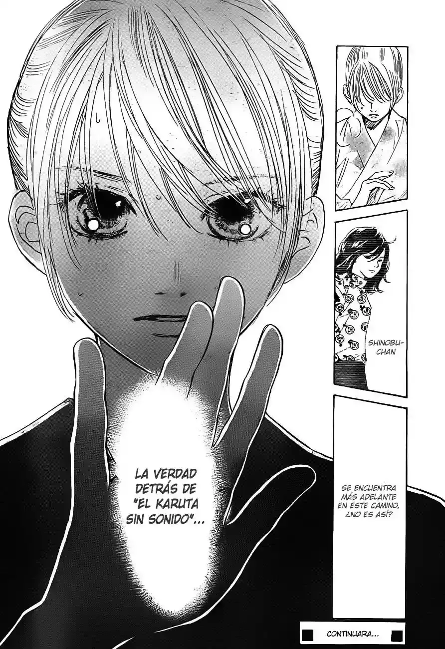 Chihayafuru capítulo 97, página 33