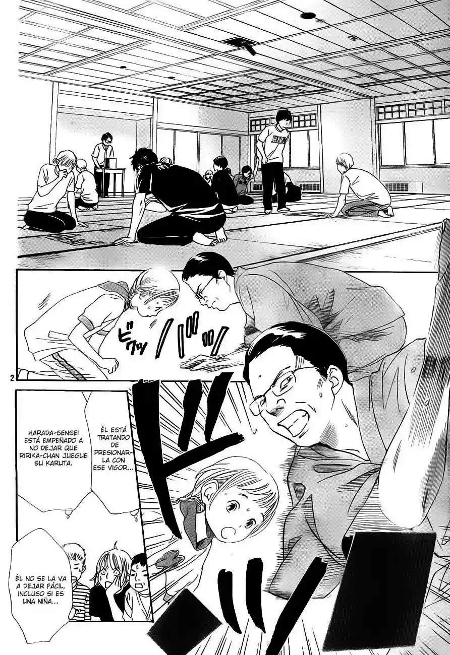 Chihayafuru capítulo 98, página 3