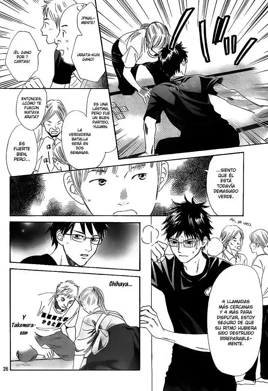 Chihayafuru capítulo 98, página 27