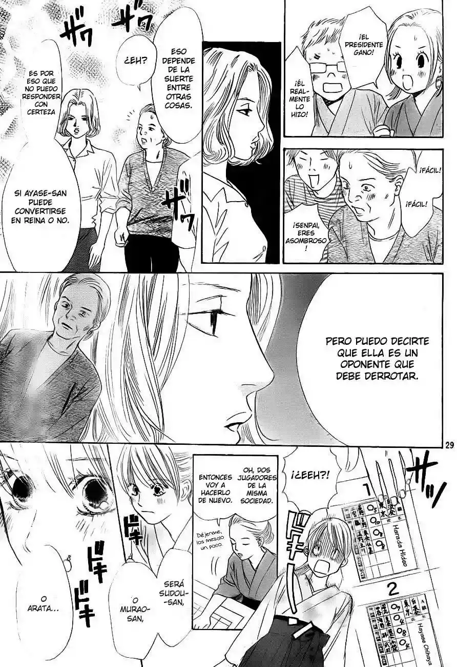 Chihayafuru capítulo 98, página 30