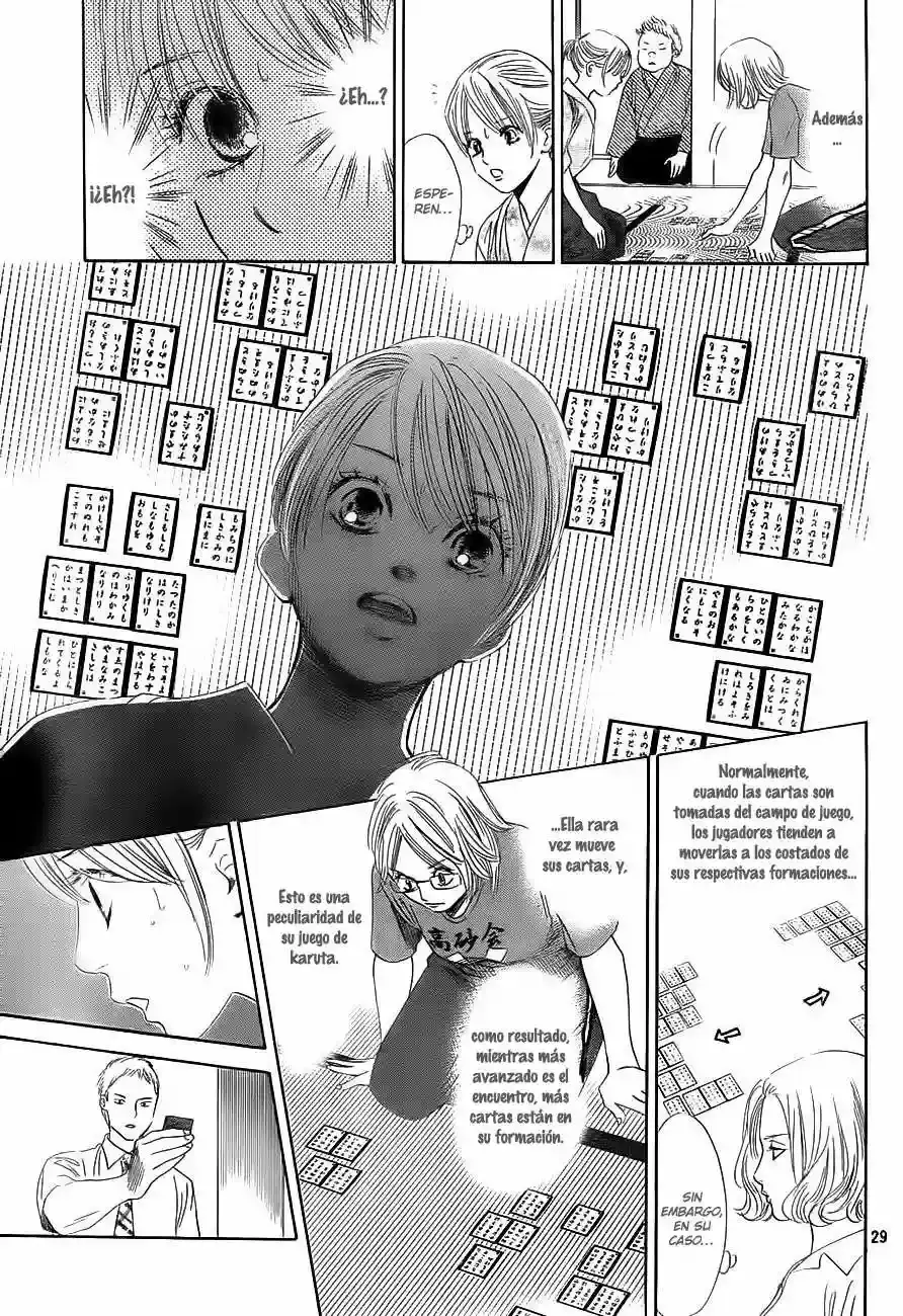 Chihayafuru capítulo 99, página 28