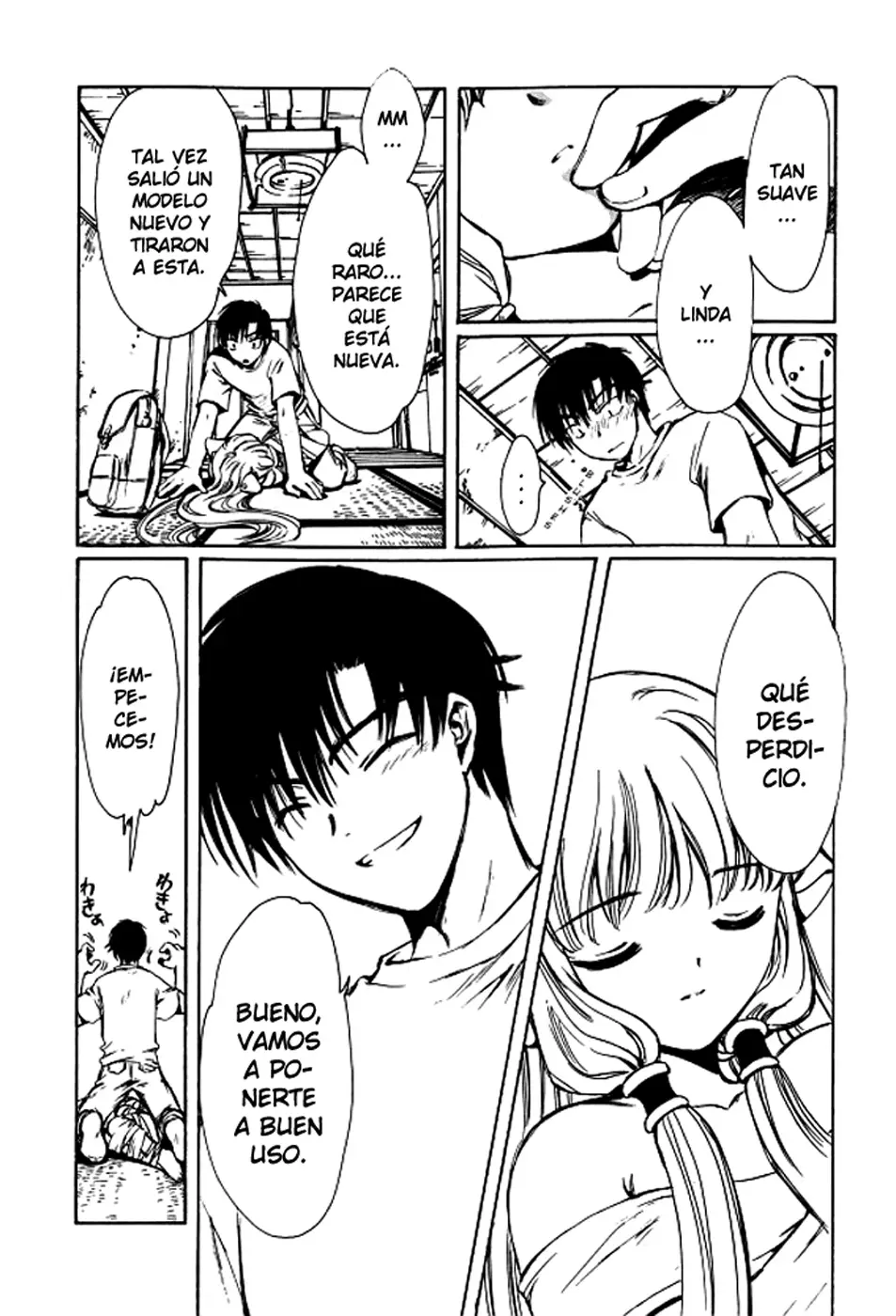 Chobits capítulo 1, página 19