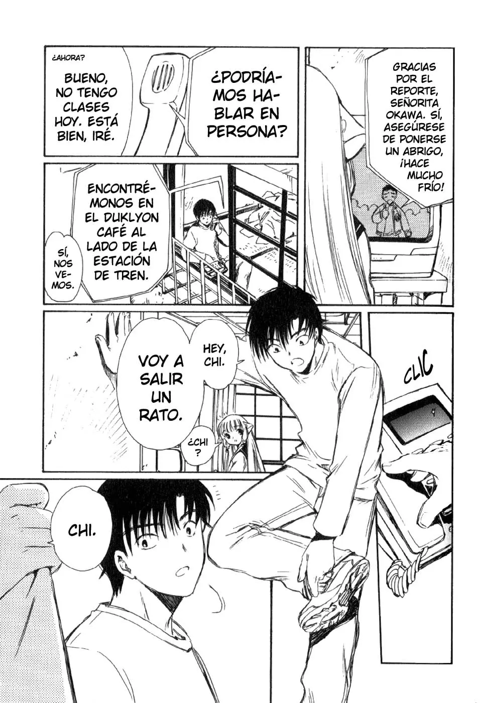 Chobits capítulo 10, página 11
