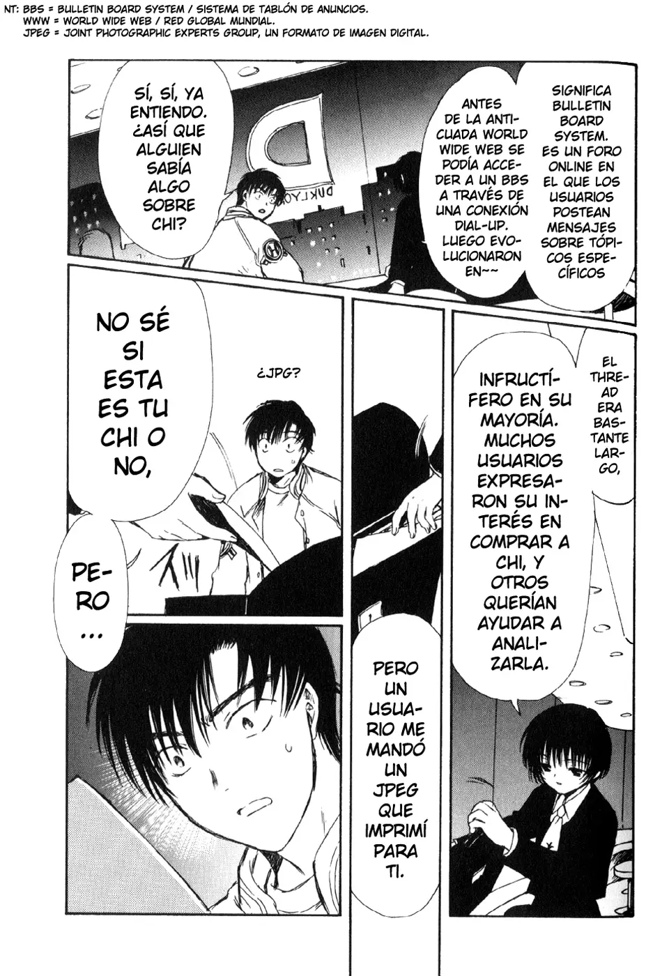 Chobits capítulo 10, página 15