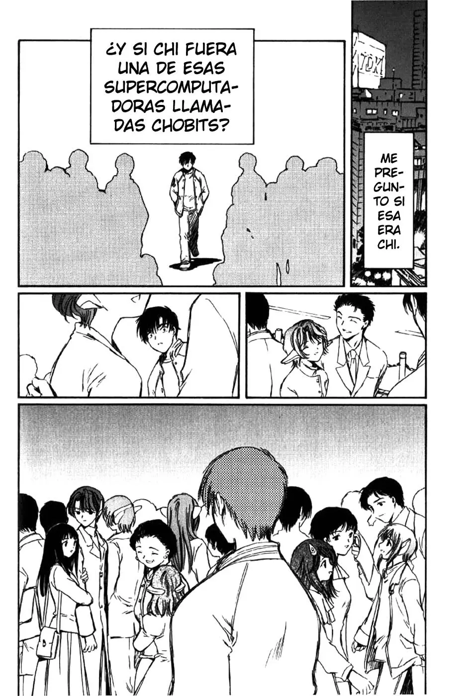 Chobits capítulo 11, página 8