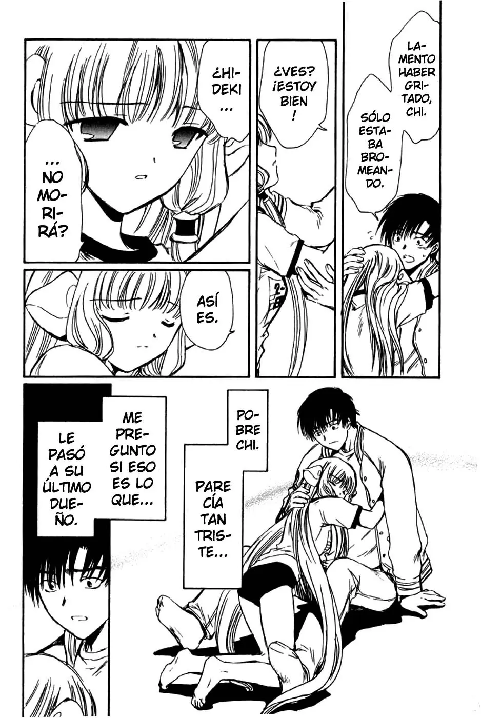Chobits capítulo 11, página 14