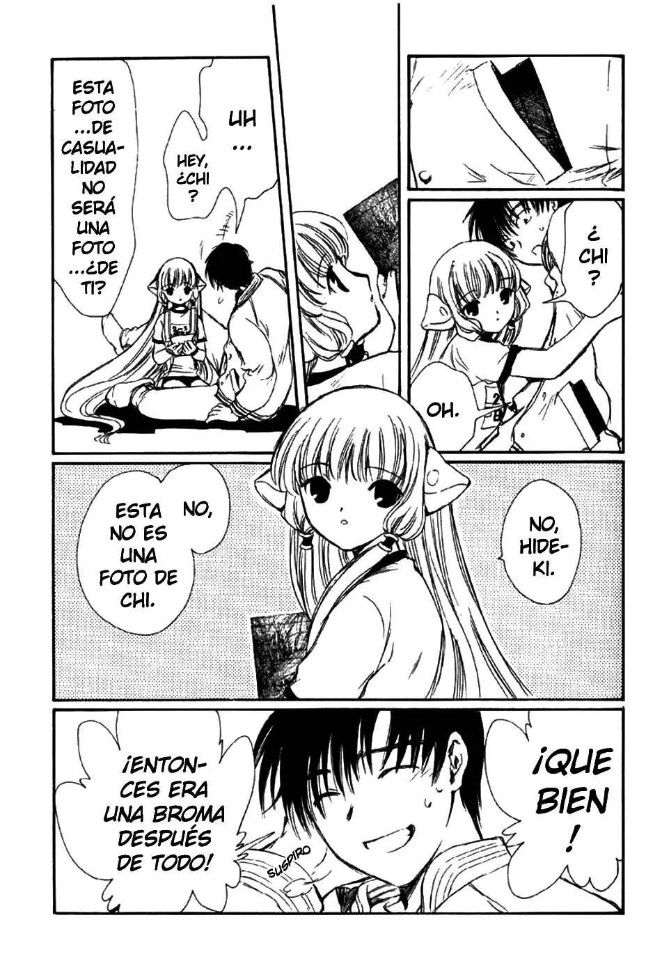 Chobits capítulo 11, página 15