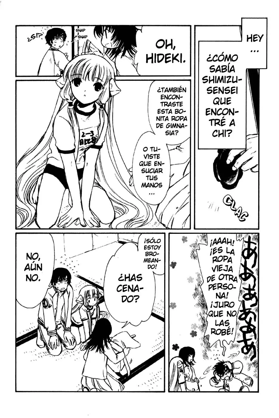 Chobits capítulo 12, página 8