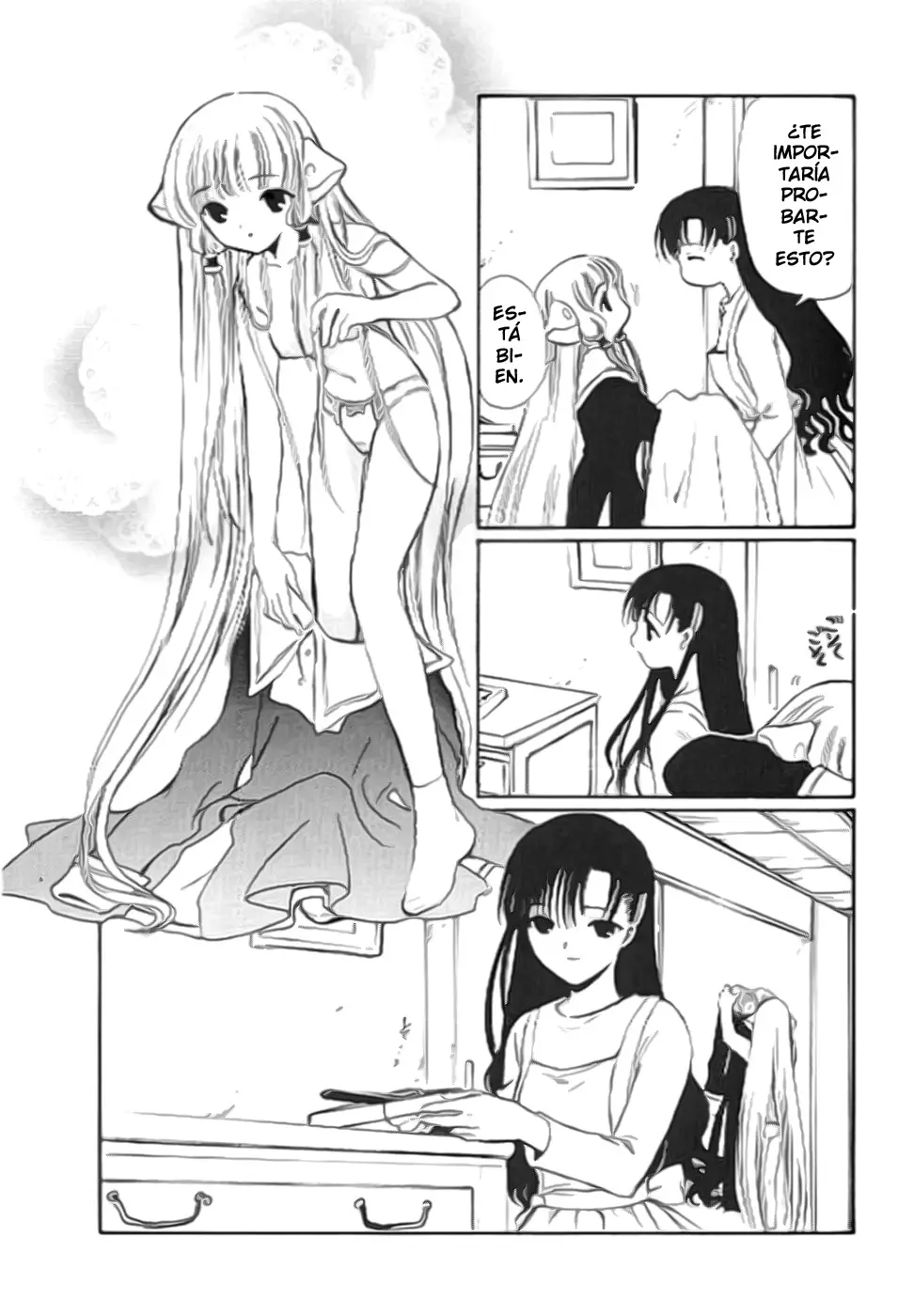 Chobits capítulo 13, página 22